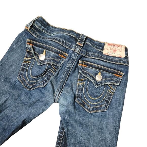 Y2K True Religion Julie Classic Blue Jeans Size: 26 - Picture 6 of 9